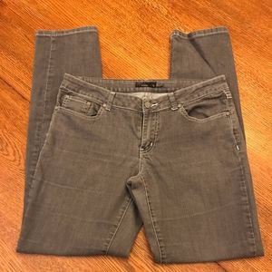Prana Grey Straight Leg Jeans Size 10